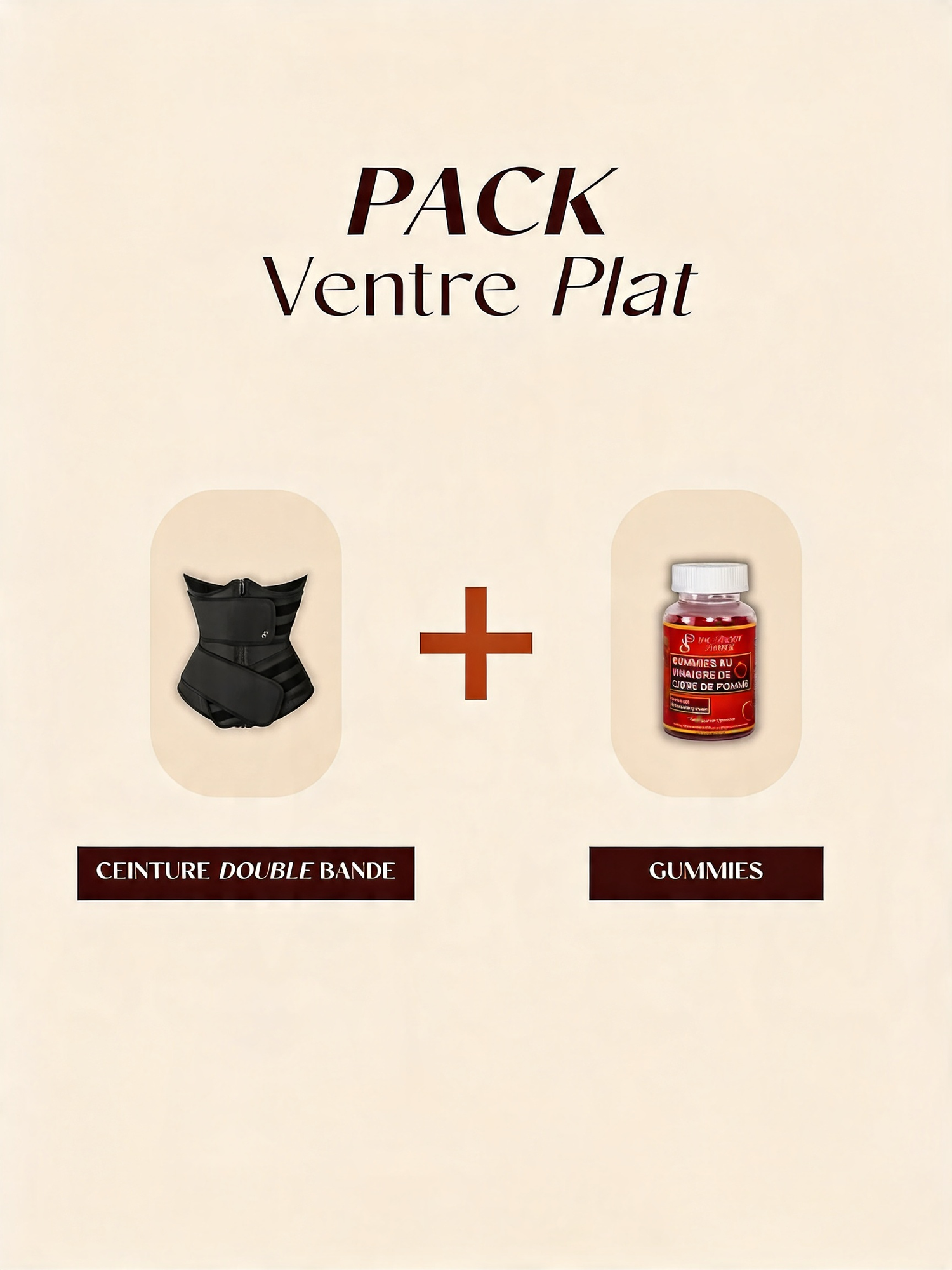 Pack Ventre Plat