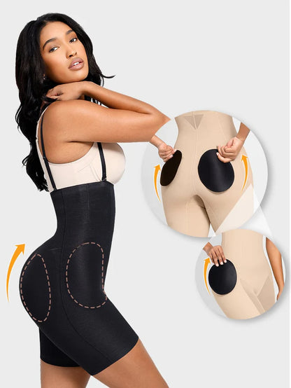 Body Gainant Taille Haute, Ventre Plat, Hanches et Fesses Galbées Catalina