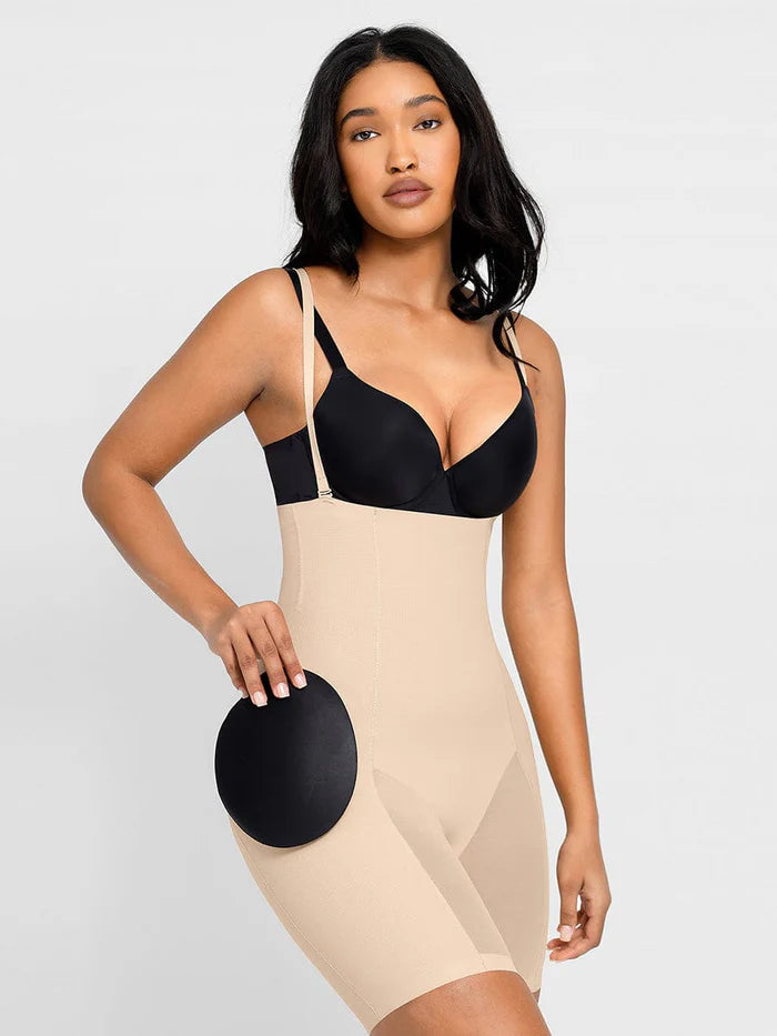 Body Gainant Taille Haute, Ventre Plat, Hanches et Fesses Galbées Catalina