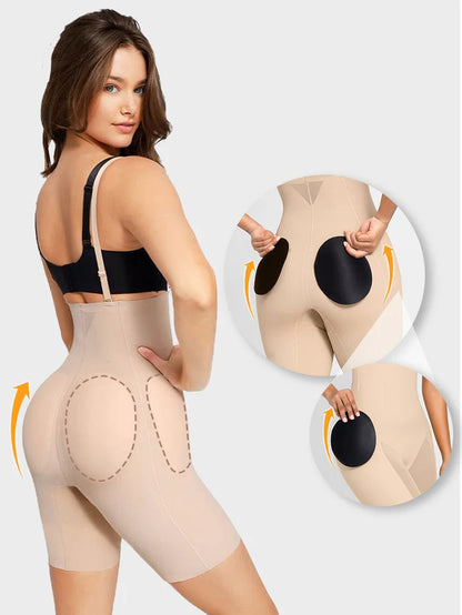 Body Gainant Taille Haute, Ventre Plat, Hanches et Fesses Galbées Catalina